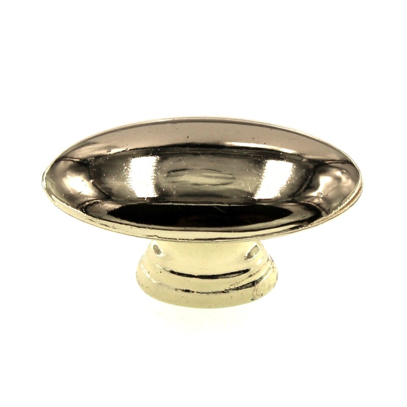 Amerock Allison Polished Brass 1 1/2 Oval Cabinet Knob BP76270-3
