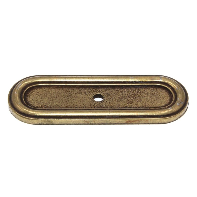 Amerock Burnished Brass 3 1/4 Cabinet Knob Pull Backplate BP747-BB