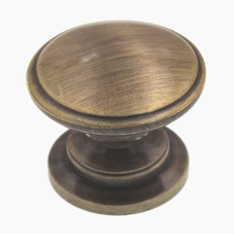 Amerock Elegant Brass 1 1/4 Elegant Brass Round Cabinet Knob BP53012EB