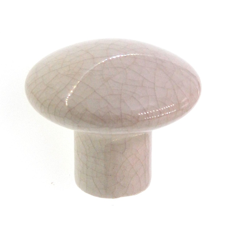 Amerock Hardware BP725A-CR Distressed Crackle Almond 1 3/8 Ceramic Knob Pulls