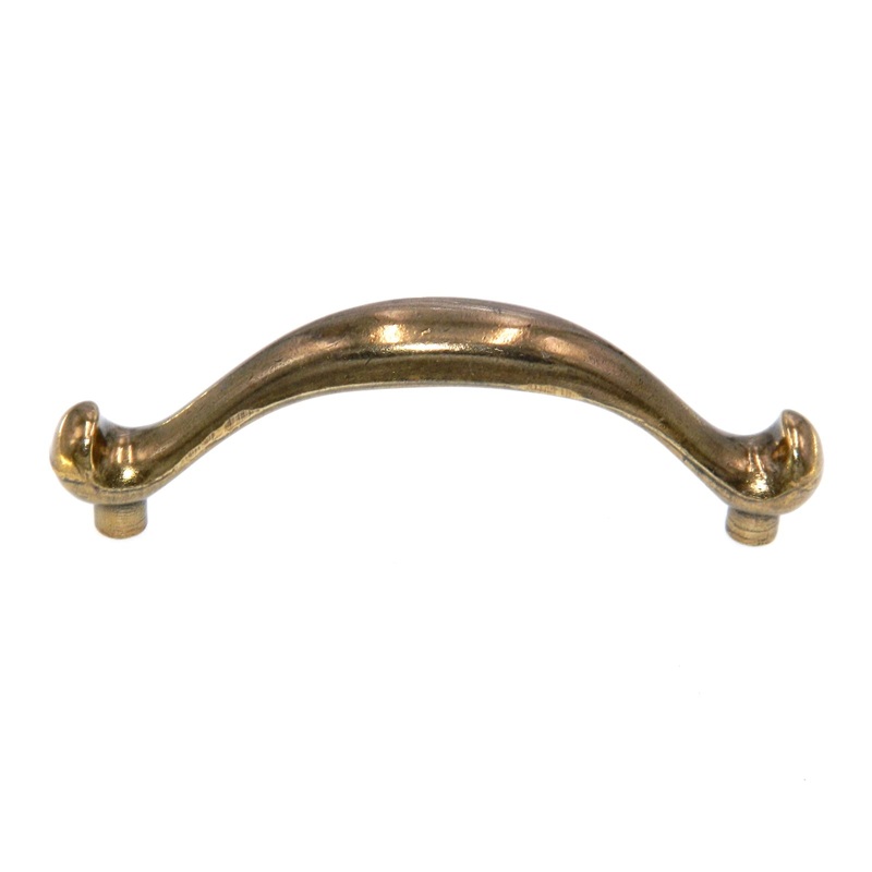 Amerock Traditional Classics Burnished Brass 3 Arch Cabinet Handle Pull BP647-BB
