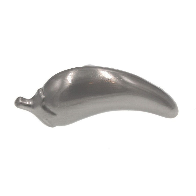 Amerock Veggie’Z 2 3/16 Satin Nickel Chili Pepper Cabinet Knob Pull BP9334-G10