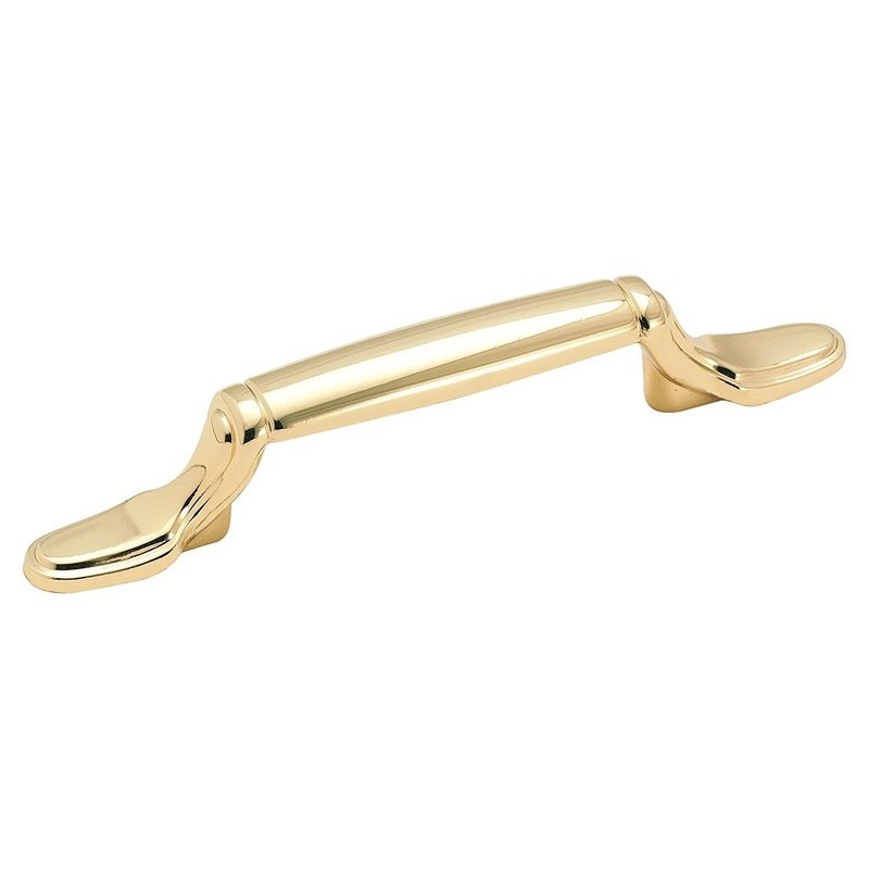 AmerockBP76273-3 Polished Brass 3cc Arch Cabinet Handle Pull Allison Value