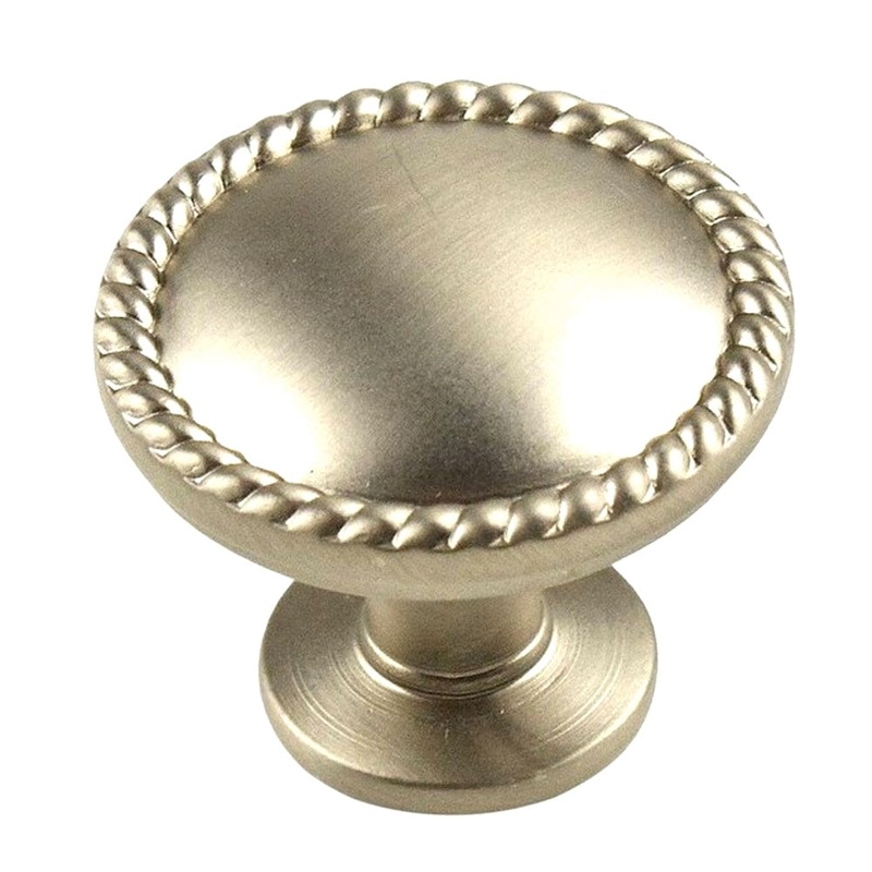 Century Hardware Hawthorne 22326-DSN Dull Satin Nickel 1 1/4 Cabinet Knob Pull