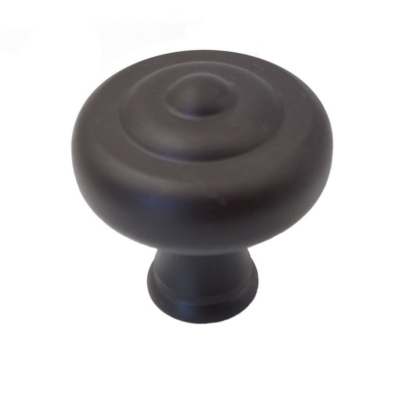 Century Yukon 18128-10B Oil-Rubbed Bronze 1 1/2 Solid Brass Cabinet Knob Pull