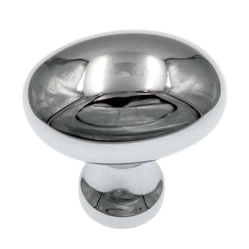 Cliffside 105-PC Polished Chrome Finished Solid Brass 1-5/16 Cabinet Knob Pull