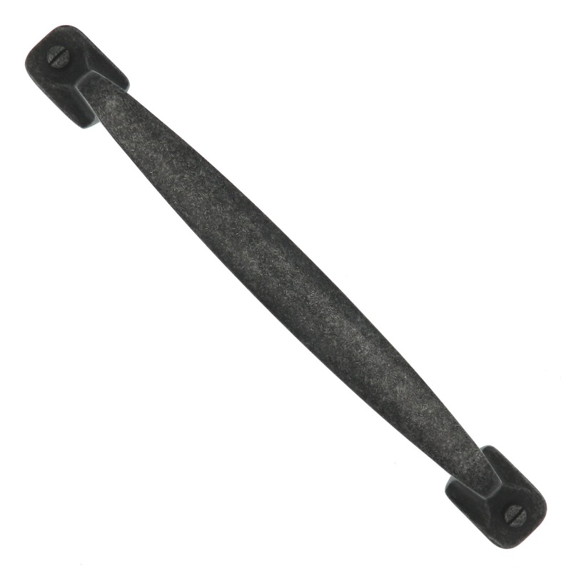 Cliffside Artisan B622-12-IR Solid Brass 12 c.c. Iron Cabinet Handle Pull