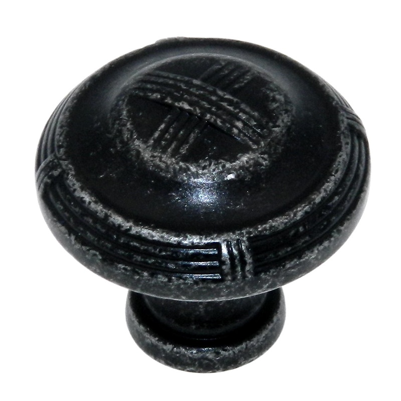 Cliffside Criss-Cross K579-IR Iron Solid Brass 1-13/16 Cabinet Knob Pull