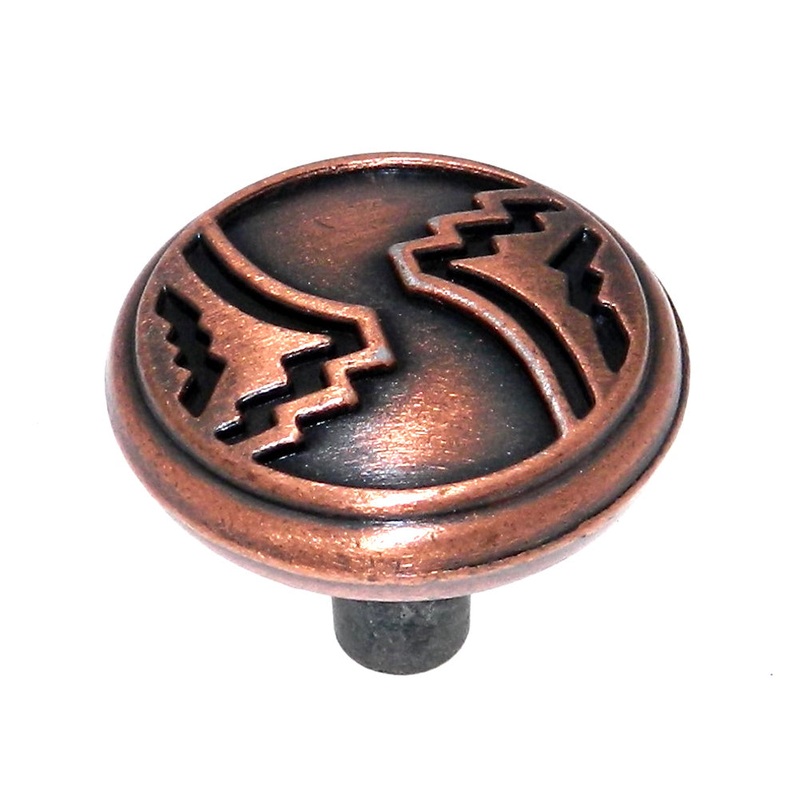 Hickory Hardware Southwest Lodge P377-AC Antique Copper 1 1/4 Cabinet Knob Pull