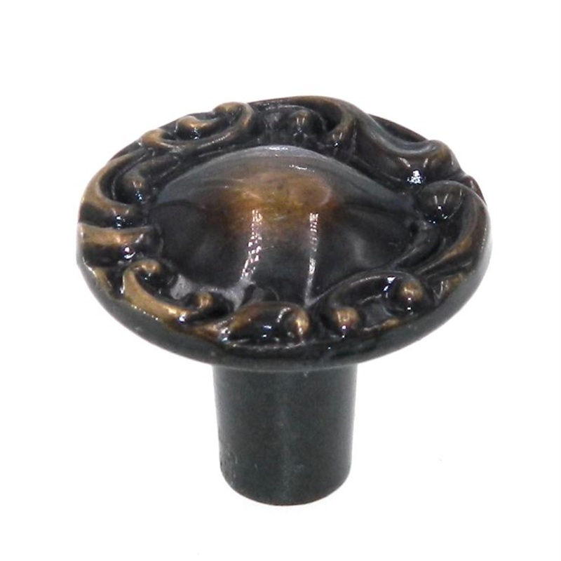 Amerock Allison Regency Brass 1 1/8 Round Cabinet Pull Knob BP643-R1