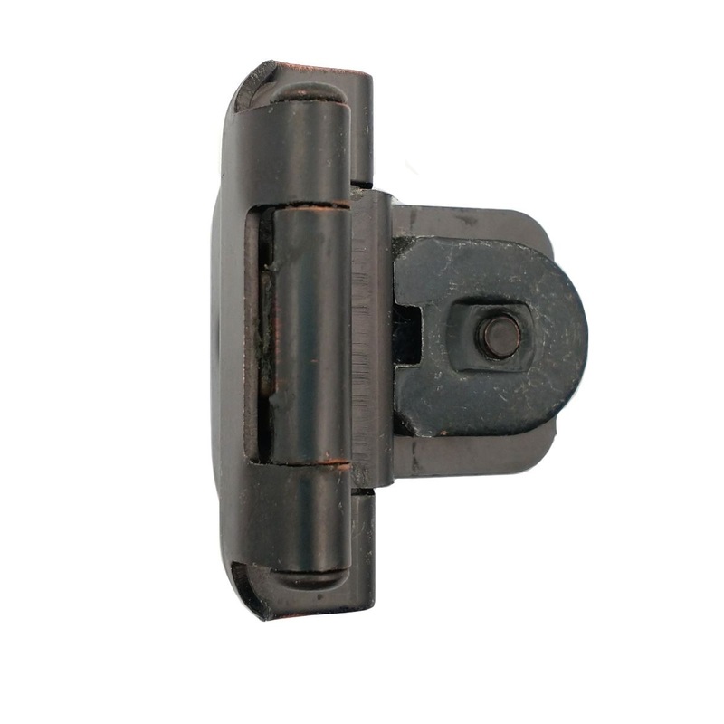 Amerock Double Demountable Cabinet Hinge 3/8 Inset Oil-Rubbed Bronze CM8700-ORB
