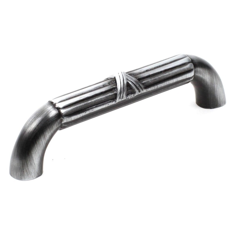 Century Georgian 15156-ASH Antique Pewter 3 3/4 (96mm)cc Arch Cabinet Handle