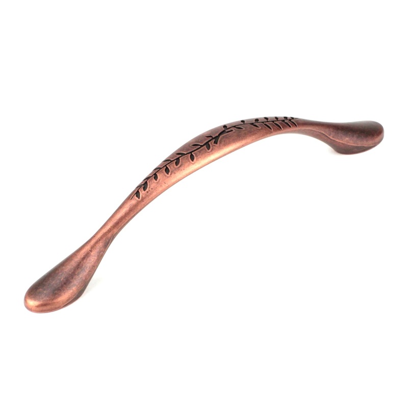 Century Hamilton 28598-AC Antique Copper 5 (128mm)cc Arch Pull Cabinet Handle