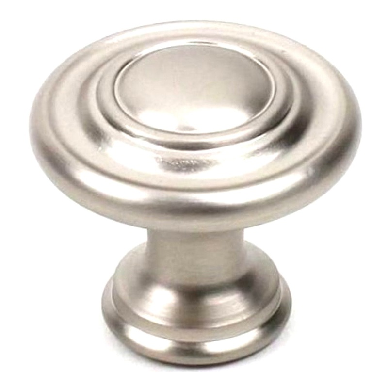 Century Hardware Baroque 23617-DSN Dull Satin Nickel 1 1/4 Cabinet Knob Pull