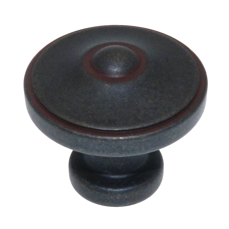 Century Hardware Country 29227-OI Olde Iron Rust 1 3/8 Cabinet Knob Pull