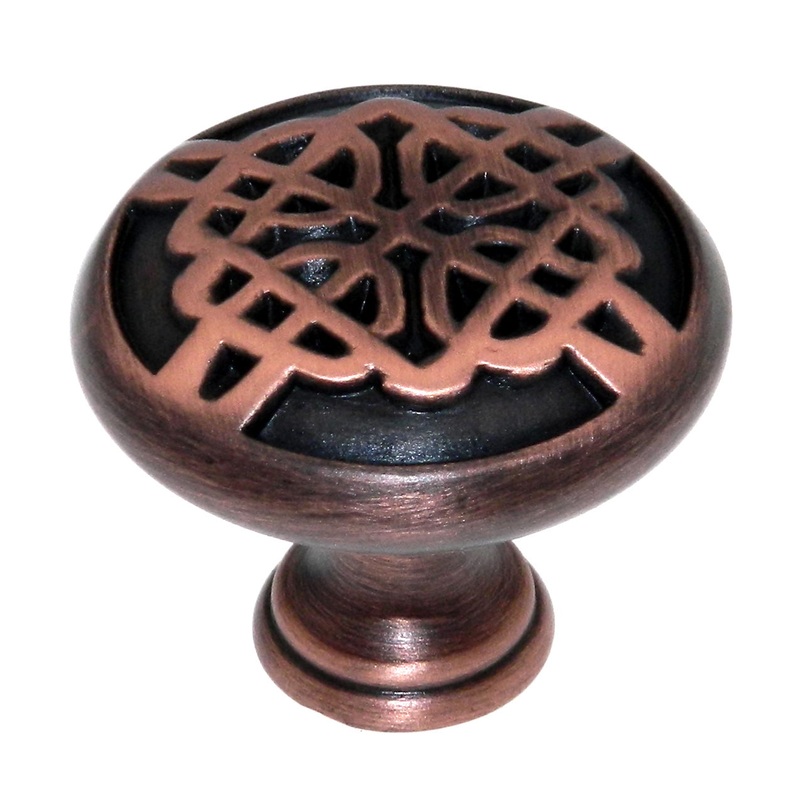 Century Hardware Highlander 29217-WCU Weathered Copper 1 3/8 Cabinet Knob Pull