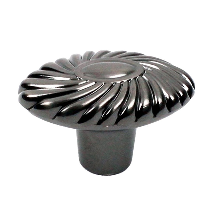 Century Hardware Orchid 26709-BNB Brushed Black Nickel 1 5/8 Cabinet Knob Pull