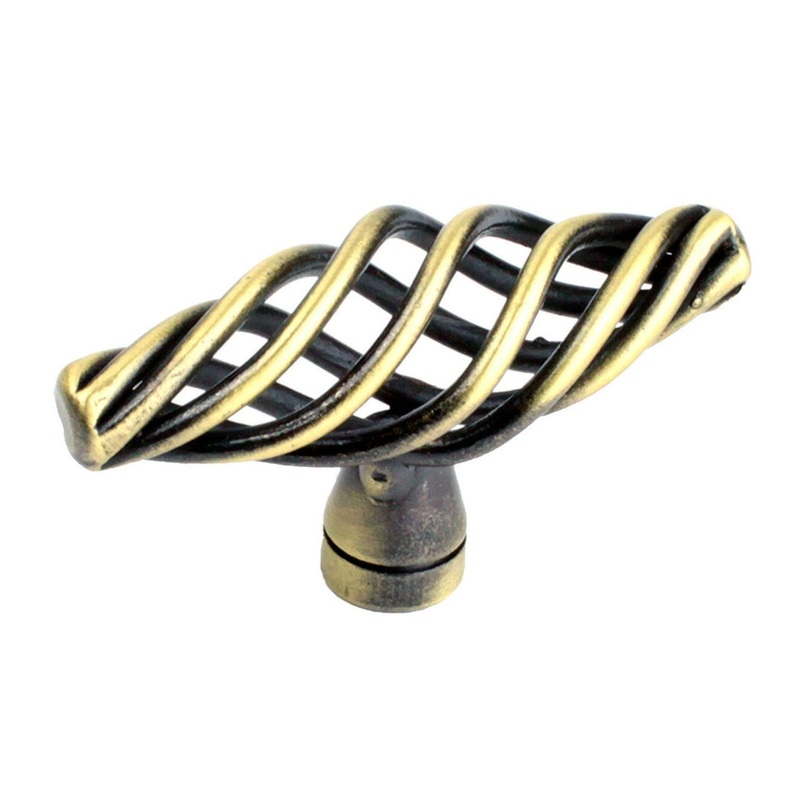 Century Hardware Orleans 44002-ABM Antique Brass 2 1/2 Cabinet Knob Pull