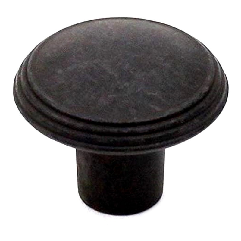 Century Hardware Rio 24505-MB Matte Black 1 3/16 Cabinet Knob Pull