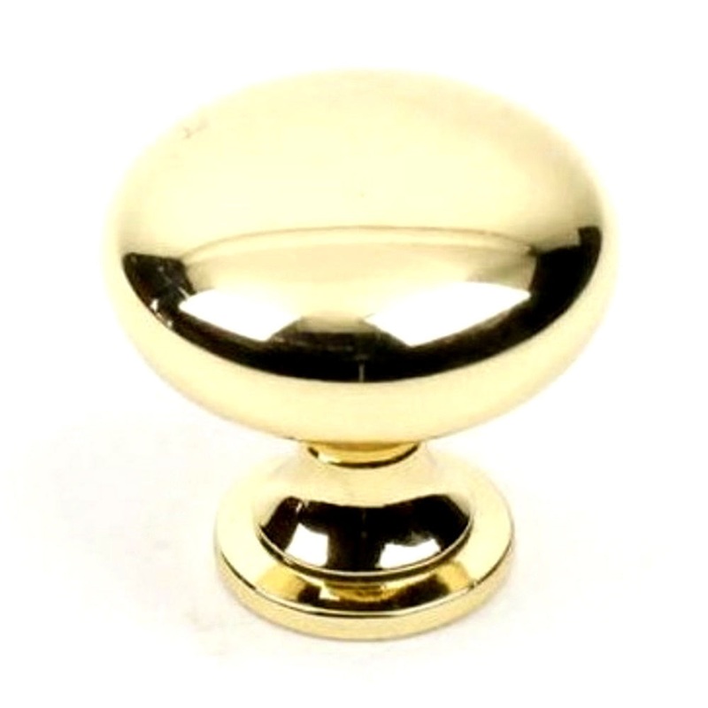 Century Hardware Yaletown 20304-3 Bright Brass 1 3/16 Cabinet Knob Pull
