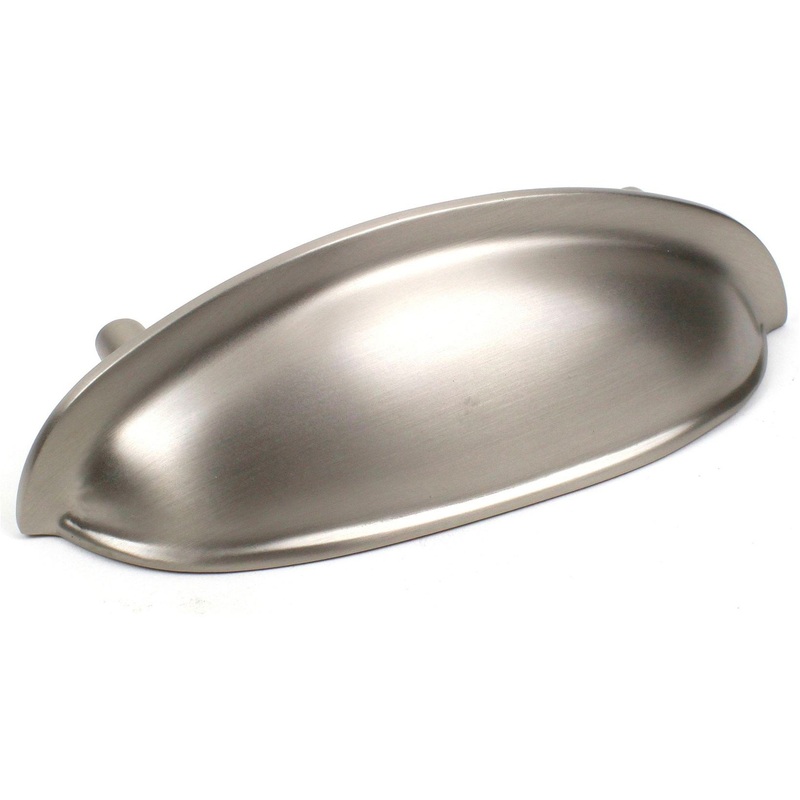 Century Hartford 13543-DSN Dull Satin Nickel 3cc Cup Pull Drawer Handle