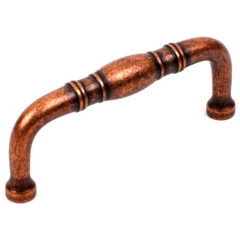 Century Hartford 13843-AC Aged Copper 3cc Arch Pull Cabinet Handle