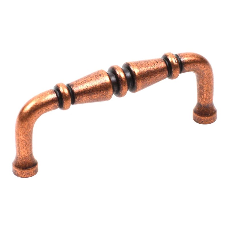 Century Hartford 13853-AC Aged Copper 3cc Arch Pull Cabinet Handle