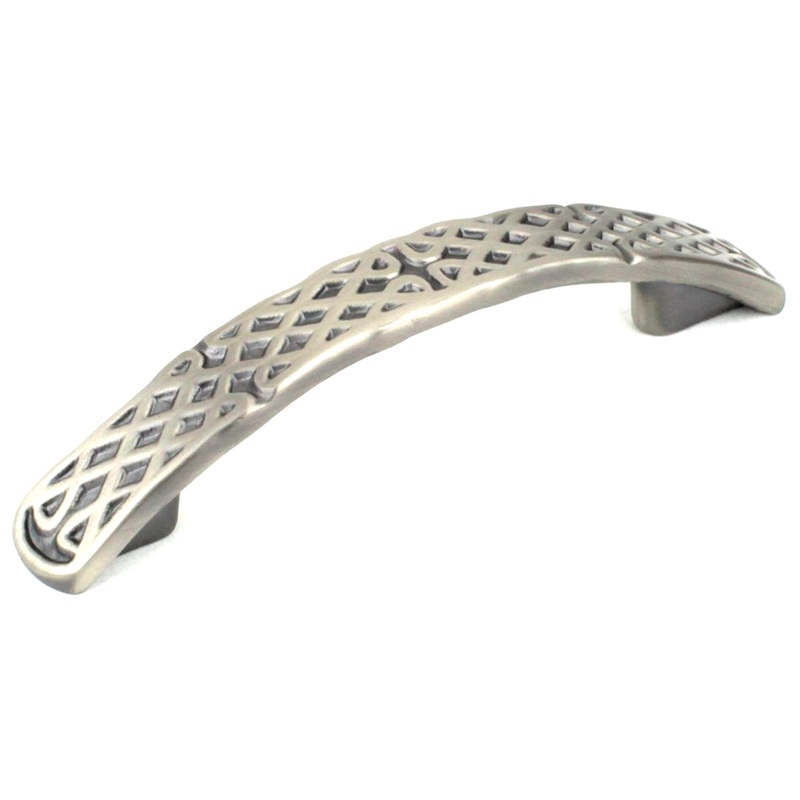 Century Highlander 29153-DSN Dull Satin Nickel 3 and 3 3/4cc Cabinet Handle