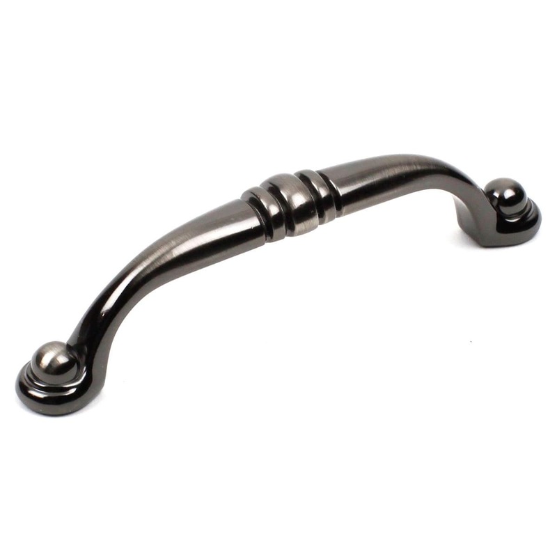 Century Lisbon 21446-BNB Brushed Black Nickel 3 3/4 (96mm)cc Cabinet Handle