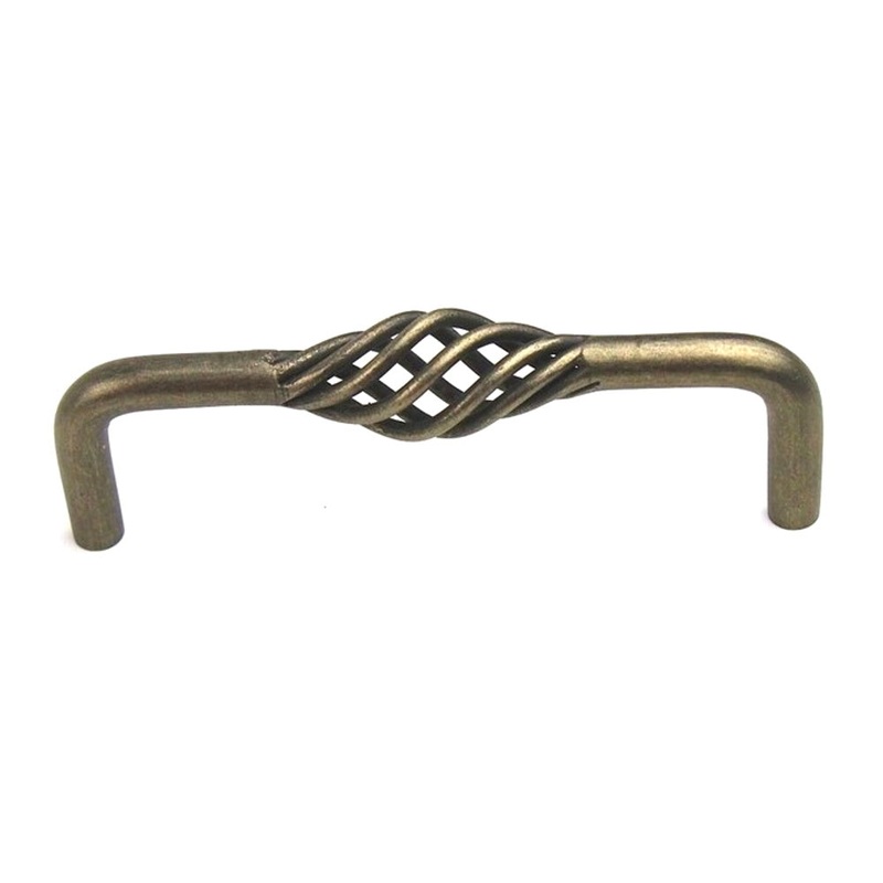 Century Orleans 44047-APM Antique Pewter 4cc Birdcage Drawer Handle