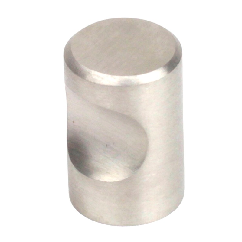 Century Stainless 40501-32D Stainless Steel 1 3/16 Cylinder Cabinet Knob Pull