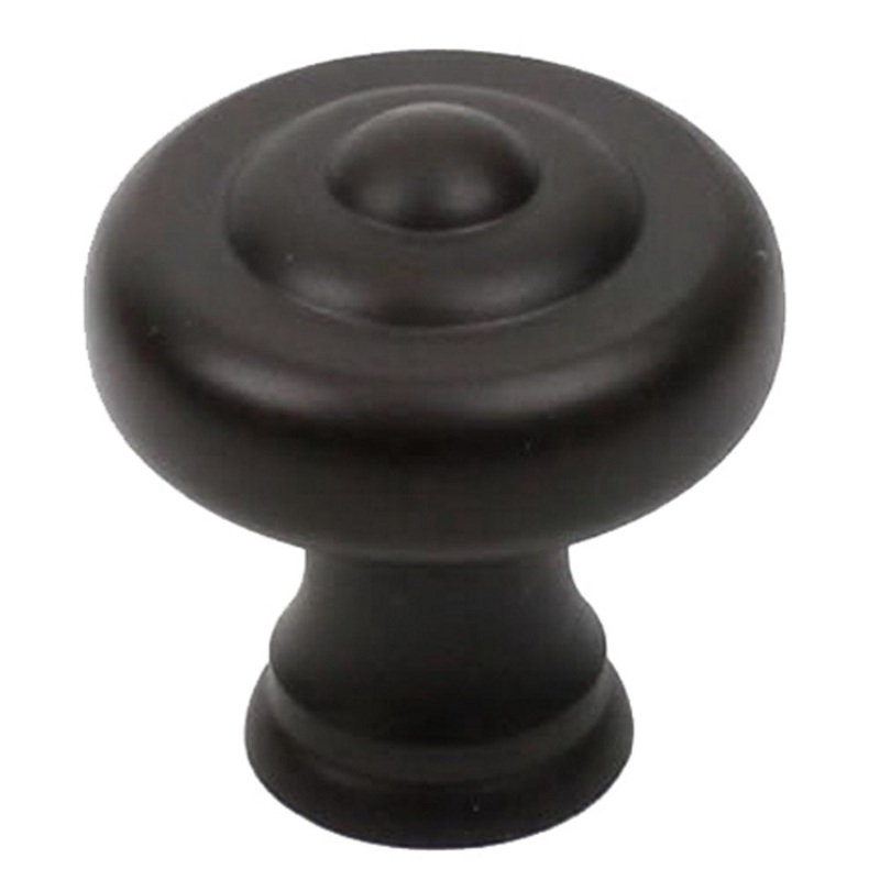 Century Yukon 18126-10B Oil-Rubbed Bronze 1 1/4 Solid Brass Cabinet Knob Pull