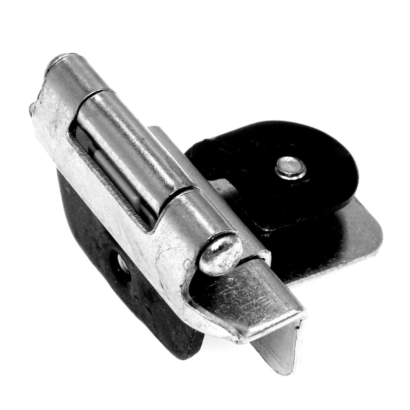 Double Demountable Cabinet Hinge 3/8 Inset Satin Nickel CM8700-G10
