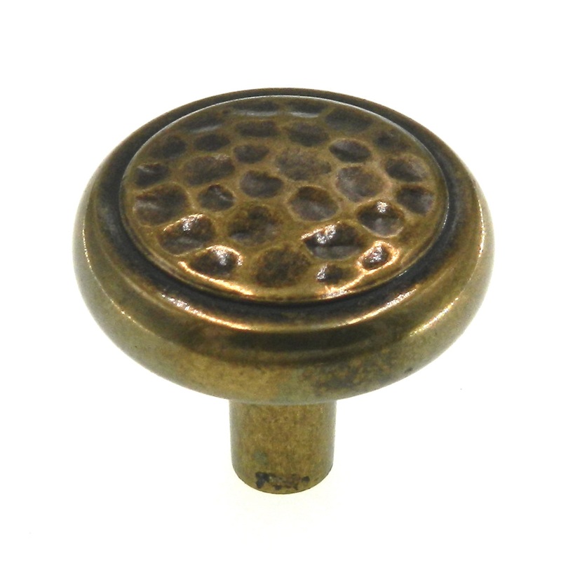 Amerock Allison Burnished Brass 1 1/4 Round Cabinet Knob Pull BP53017-BB