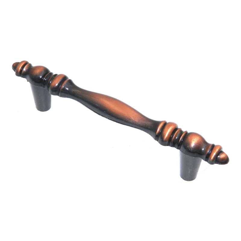 Amerock BP149-AC Antique Copper 3cc Colonnade Cabinet Bar Pull Handle