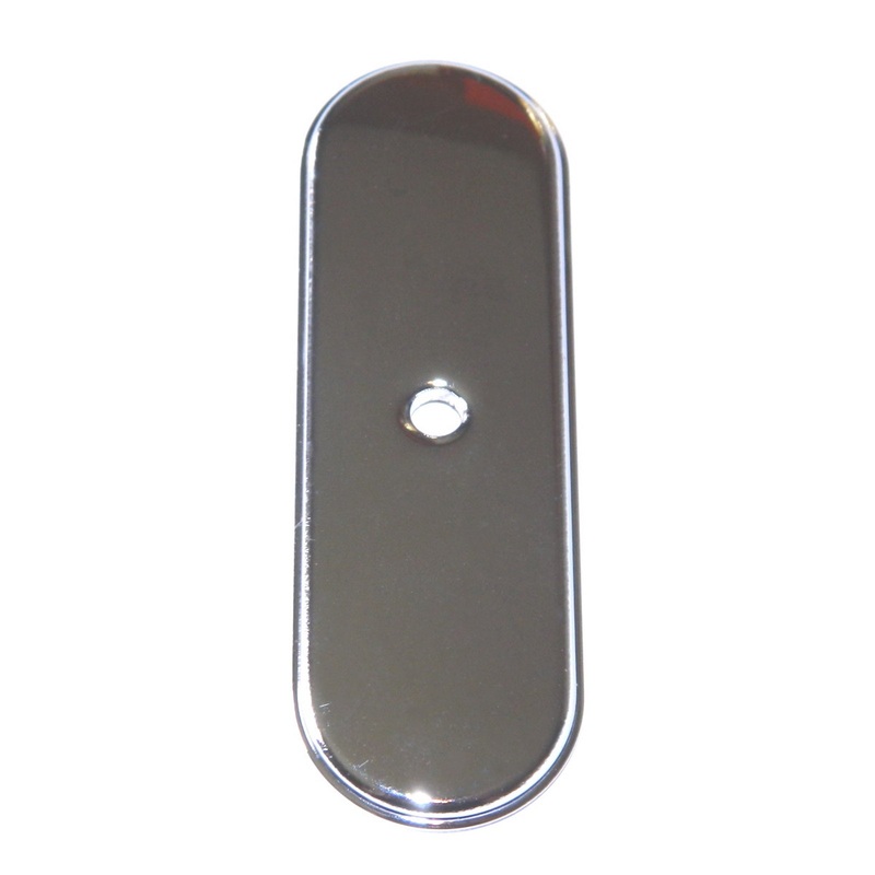 Amerock BP76248-26 Polished Chrome 3 Long Cabinet Knob Pull Backplate