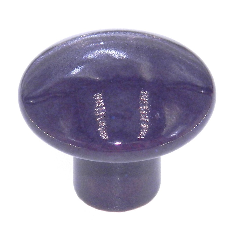 Amerock Ceramics Amethyst 1 3/8 Round Cabinet Knob Pull BP72002-AME