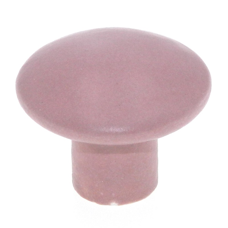 Amerock Ceramics Blush Matte 1 3/8 Round Cabinet Knob Pull BP72002-BLSH