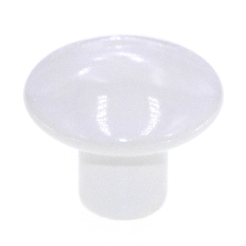 Amerock Ceramics White 1 3/8 Round Cabinet Knob Pull BP72002-30