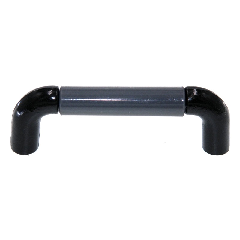 Amerock Classics Gray, Black 3 CTC Cabinet Arch Pull Handle BP76269-GREB