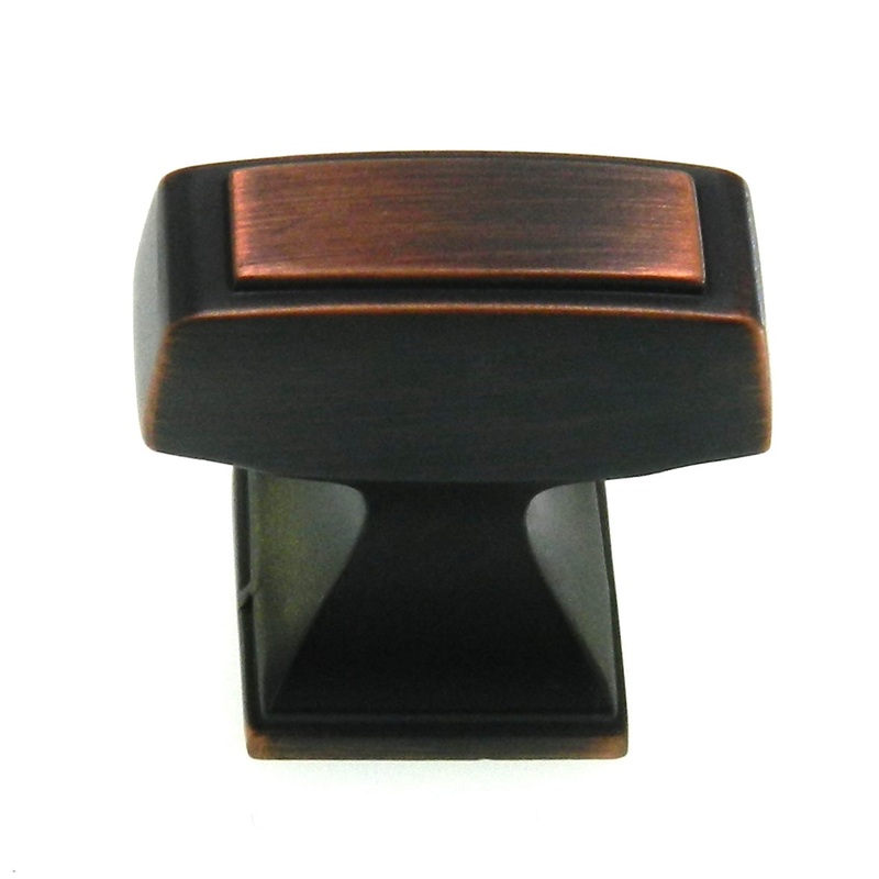 Amerock Mulholland Oil-Rubbed Bronze 1 1/4 Cabinet Knob Pull BP53029ORB