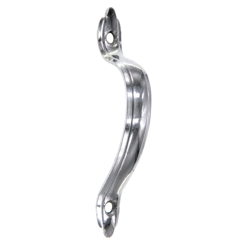 Amerock Vintage Polished Chromium 3cc Cabinet Pitcher Arch Pull E349-26