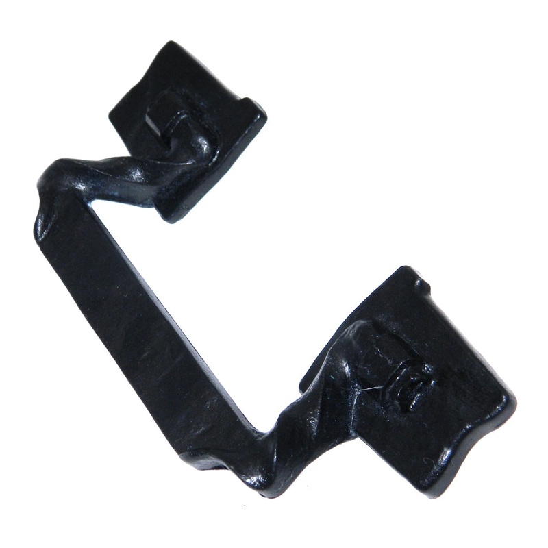 Vintage Amerock Carriage House Colonial Black 3cc Drawer Drop Pull BP200-CB