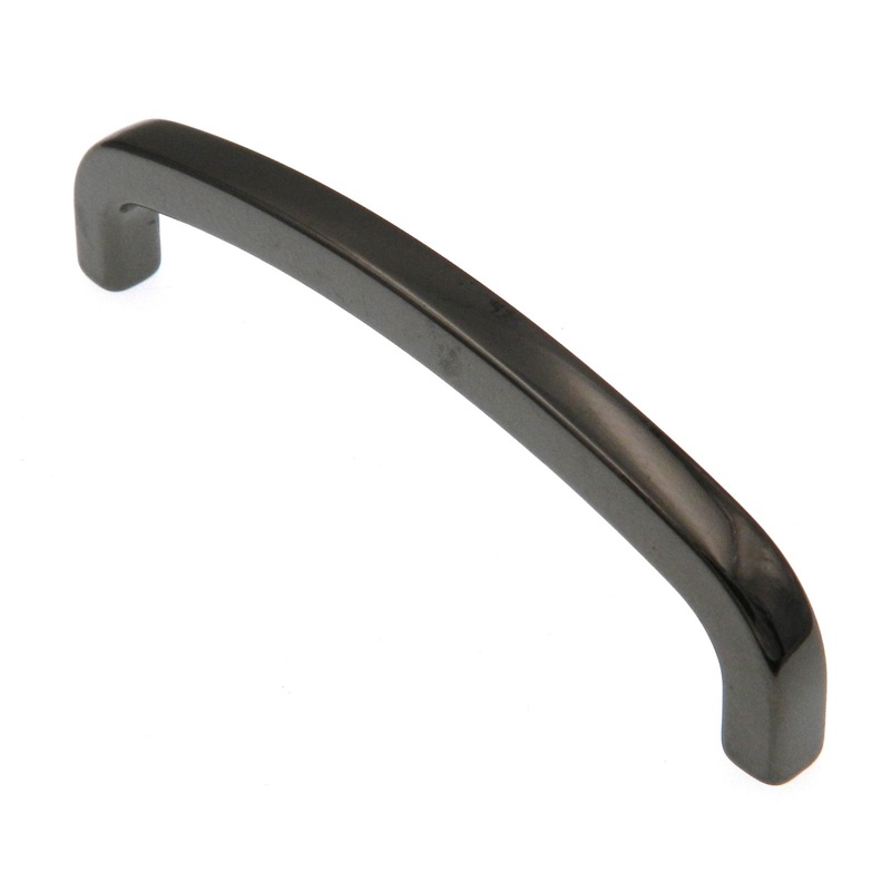 Vintage Amerock Forges Black Chrome 3 3/4 (96mm)cc Cabinet Handle A223-C-LB