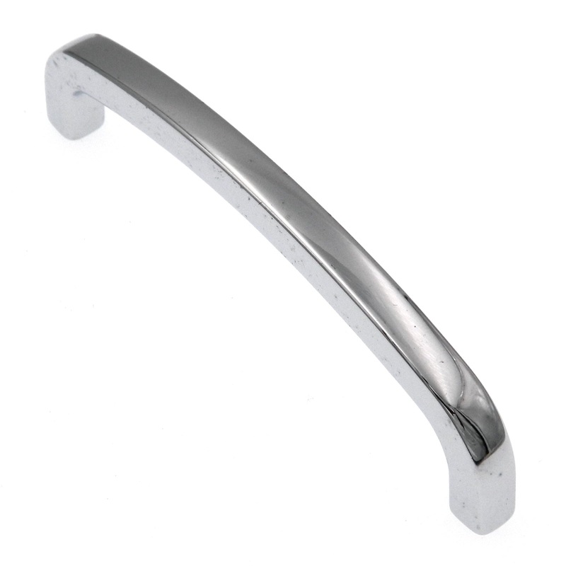 Vintage Amerock Forges Polished Chrome 3 3/4 (96mm)cc Cabinet Handle A223-C-26