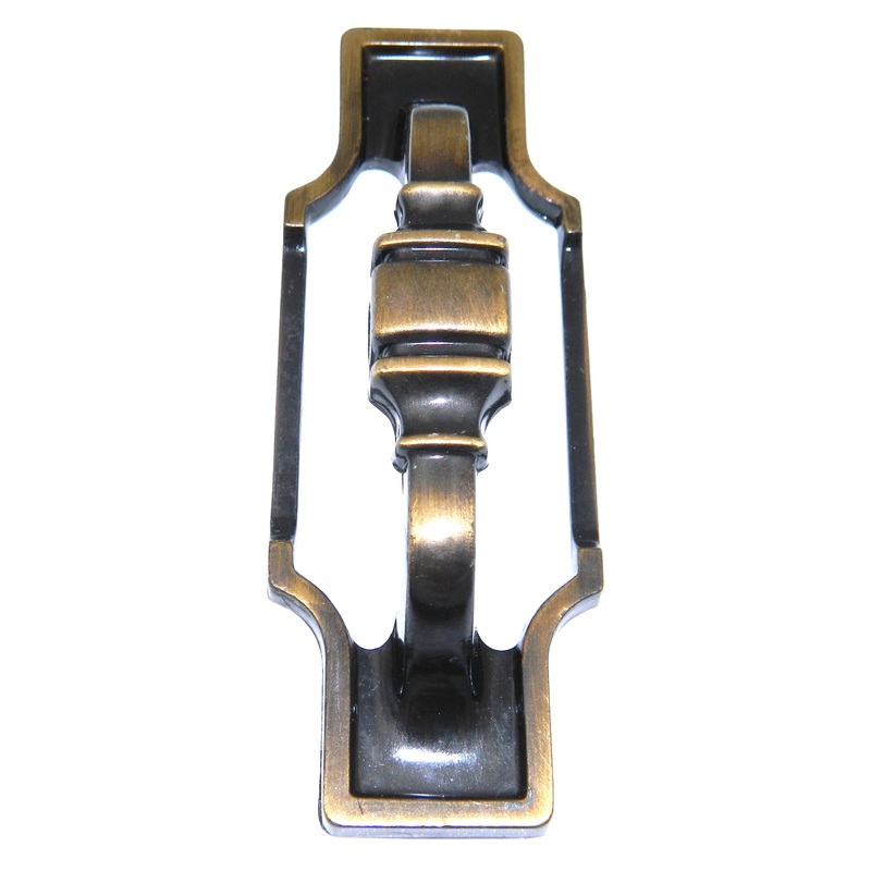 Vintage Amerock Viscount Antique English 3cc Cabinet Arch Pull Handle BP235-AE