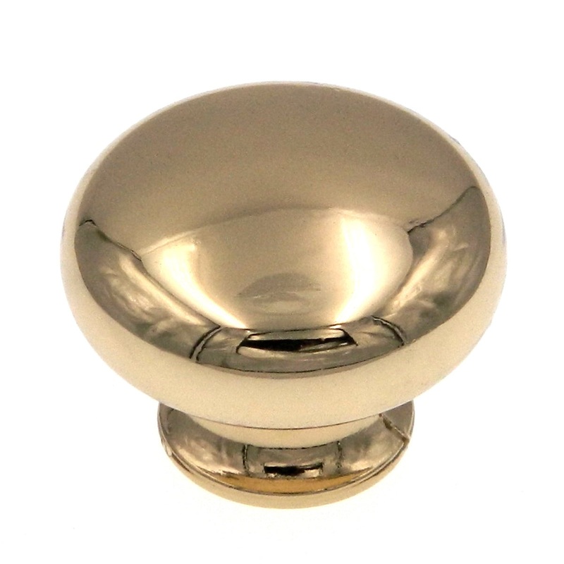 Amerock Allison Bright Brass Designer 1 1/8 Round Cabinet Knob 69267
