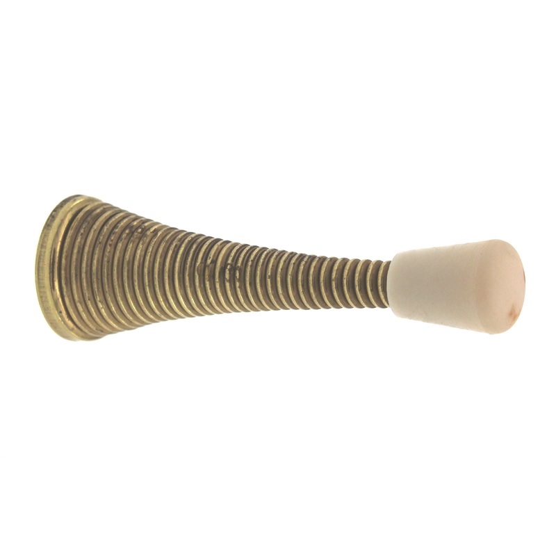 Amerock BP2253-3 Bright Brass 3 Heavy Duty Flexible Spring Doorstops