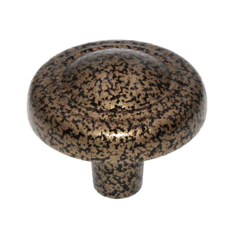 Amerock BP76202-HBZ Hammered Bronze 1 1/4 Cabinet Knob Pulls Rustic Finishes
