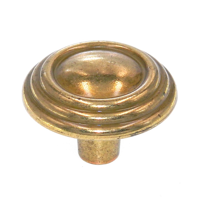 Amerock Brass & Sterling Traditions BP1307-R1 Regency Brass 1 1/4 Cabinet Knob